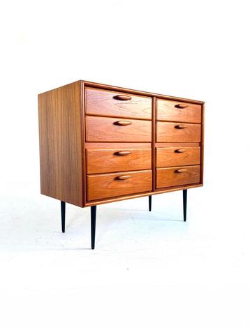 Vintage teakhouten ladekast, Silkenborg Møbelfabrik ‘70 beschikbaar voor biedingen