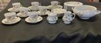Serviesgoed: Kopjes, schotels, borden, roomstel, dekschaal, Ophalen, Gebruikt, Overige stijlen, Porselein