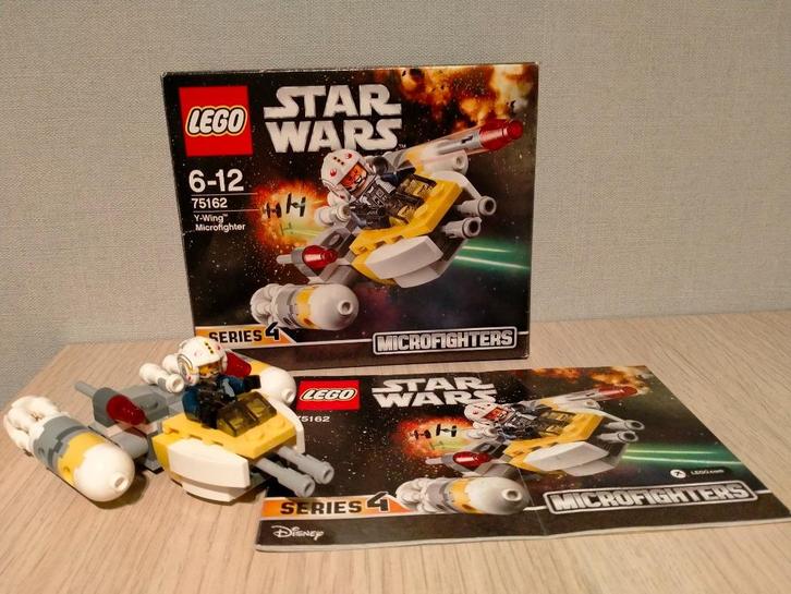 Lego 75162 Star Wars Y-Wing Microfighter Series 4, Kinderen en Baby's, Speelgoed | Duplo en Lego, Zo goed als nieuw, Lego, Complete set