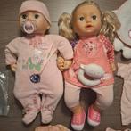 baby annabell en sofia poppen set zapff, Ophalen of Verzenden, Gebruikt, Babypop