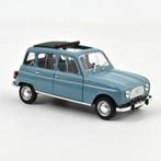 Renault 4 L 1966 French Blauw Schaal 1:18 Norev Ref 185255, Hobby en Vrije tijd, Modelauto's | 1:18, Auto, Norev, Ophalen of Verzenden