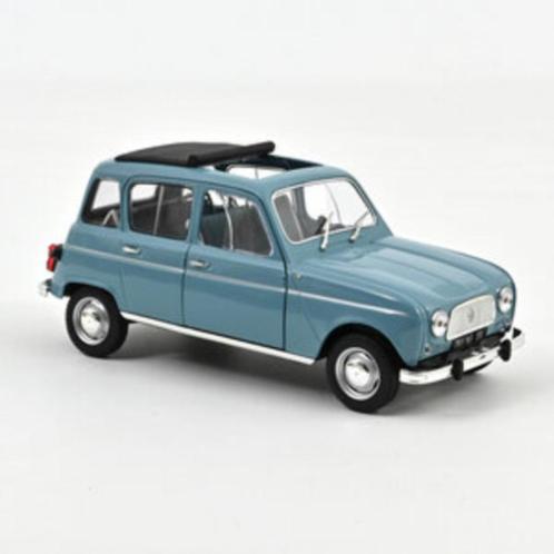 Renault 4 L 1966 French Blauw Schaal 1:18 Norev Ref 185255, Hobby en Vrije tijd, Modelauto's | 1:18, Nieuw, Auto, Norev, Ophalen of Verzenden