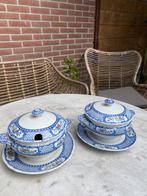 Set van 2 Cauldon ltd BWM terrines blauw wit, Ophalen of Verzenden