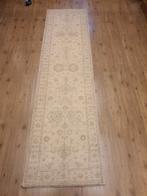 Handgeknoopt oosters tapijt loper ziegler 299x77, 200 cm of meer, 50 tot 100 cm, Nieuw, Crème