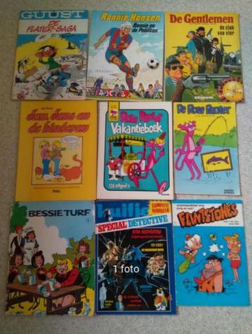 Diverse stripboeken (8 stuks) beschikbaar voor biedingen