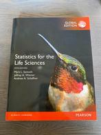 Statistics for the life sciences, Boeken, Studieboeken en Cursussen, Beta, Ophalen of Verzenden, Zo goed als nieuw, HBO