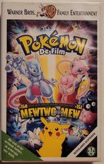 Pokemon De Film Mewto Tegen Mew VHS Cartoon/Anime, Alle leeftijden, Ophalen of Verzenden, Zo goed als nieuw