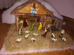 Vintage Kerststal, Ophalen, Gebruikt