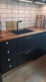 IKEA Kungsbacka ladefronten zwart - diverse maten, Minder dan 50 cm, Gebruikt, Zwart, Ophalen of Verzenden