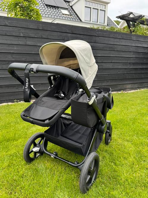 Bugaboo Donkey 5 Duo kinderwagen NIEUWSTAAT met wieg & stoel, Kinderen en Baby's, Kinderwagens en Combinaties, Zo goed als nieuw
