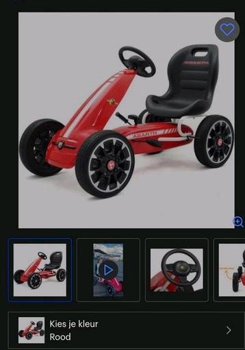 Abarth GoKart Skelter - 3-7 jaar - ZGAN beschikbaar voor biedingen