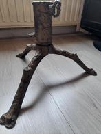 Antieke gietijzeren Kerstboomstandaard (of parasol), Antiek en Kunst, Antiek | Kandelaars, Ophalen of Verzenden, Overige materialen