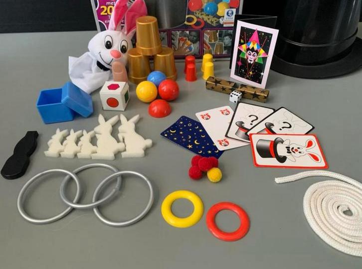 Hanky Panky goochelhoed - 200 trucs!, Kinderen en Baby's, Speelgoed | Educatief en Creatief, Gebruikt, Ophalen of Verzenden