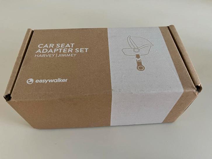 Easywalker Autostoel Adapter Set - Harvey/Jimmey, Kinderen en Baby's, Autostoeltjes, Zo goed als nieuw, Overige merken, 0 t/m 13 kg