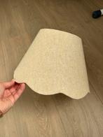 Beige Lampenkap met Golvende Rand h&m home, Beige, Ophalen of Verzenden, Zo goed als nieuw, Overige vormen