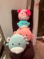 Squishmallows - Set van 4 stuks intertoys, Kinderen en Baby's, Speelgoed | Knuffels en Pluche, Ophalen of Verzenden, Zo goed als nieuw