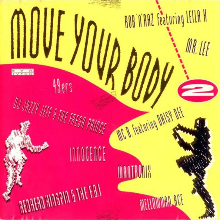 cd van Move Your Body 2, Cd's en Dvd's, Cd's | Dance en House, Zo goed als nieuw, Verzenden