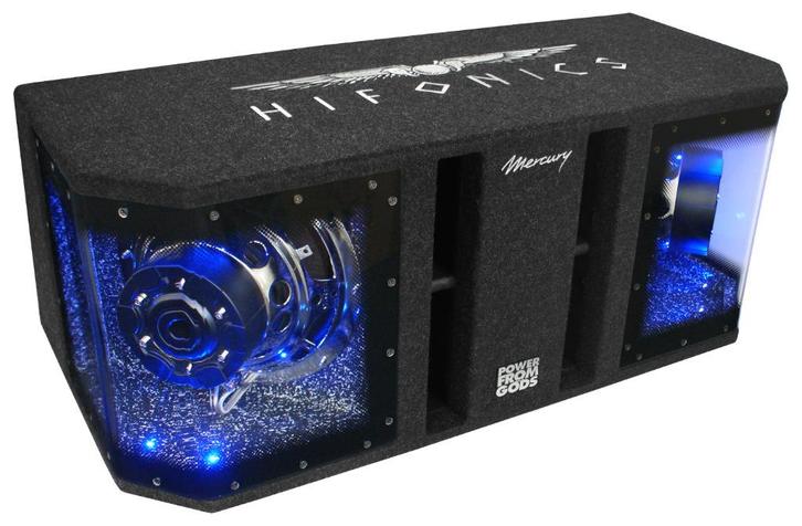 Hifonics Mercury MR10-DUAL Bandpass subwoofer 2x10inch, Auto diversen, Autospeakers, Nieuw, Ophalen of Verzenden
