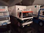 Tekno Int Veen Volvo F12 combi, Hobby en Vrije tijd, Modelauto's | 1:50, Ophalen of Verzenden, Zo goed als nieuw, Bus of Vrachtwagen