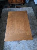 Salon tafel eiken, Huis en Inrichting, 50 tot 100 cm, Minder dan 50 cm, 100 tot 150 cm, Rechthoekig