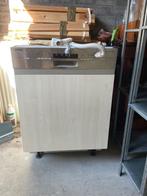 Vaatwasser Siemens semi inbouw model SN58M54OEU, Ophalen, Gebruikt, Minder dan 85 cm, Kort programma