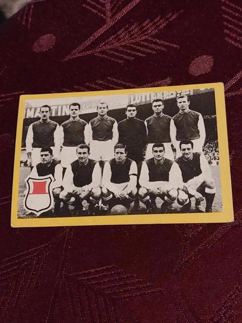 Voetbalkaart : Stade de Reims / Maple Leaf Chewing Gum, Verzamelen, Sportartikelen en Voetbal, Gebruikt, Poster, Plaatje of Sticker