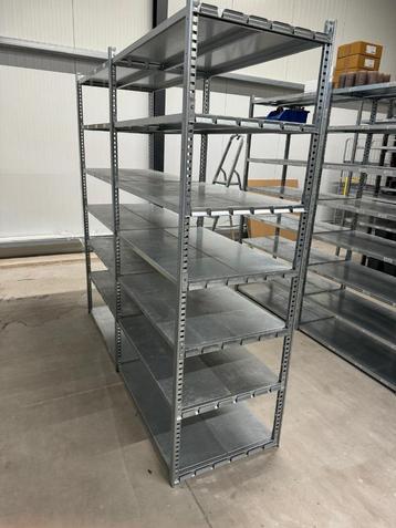 Stelling – 5 meter – 7 etages – 60 cm diep – zware kwaliteit beschikbaar voor biedingen