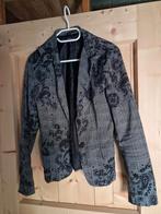 Mooi jasje met print, maat M, Maat 38/40 (M), Zwart, Ophalen of Verzenden, Jasje