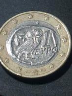 Zeldzame Griekse 1 Euro Munt met Misdruk, Ophalen of Verzenden, Overige landen, Losse munt