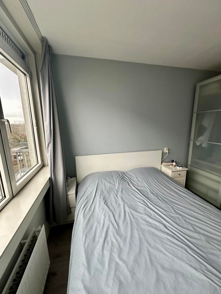 IKEA MALM Bed met 4 lades, Huis en Inrichting, Slaapkamer | Complete slaapkamers, Ophalen, Zo goed als nieuw, Tweepersoons