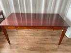 Eetkamertafel en 6 stoelen, Huis en Inrichting, Tafels | Eettafels, Ophalen, Gebruikt, Antiek houten stijl, 50 tot 100 cm