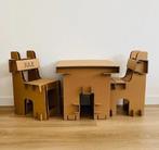 Kartent - Kartonnen kindertafel en stoelenset nieuw in doos, Ophalen, Zo goed als nieuw, Tafel(s) en Stoel(en)