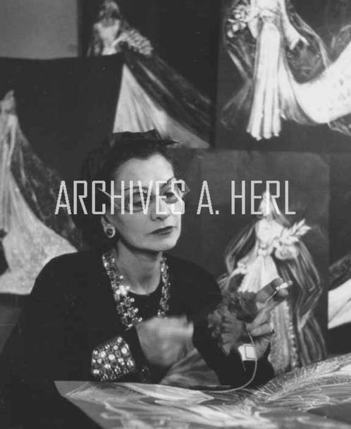Coco Chanel fashion designer Iconic portrait photo photo, Verzamelen, Film en Tv, Nieuw, Film, Foto of Kaart, Verzenden