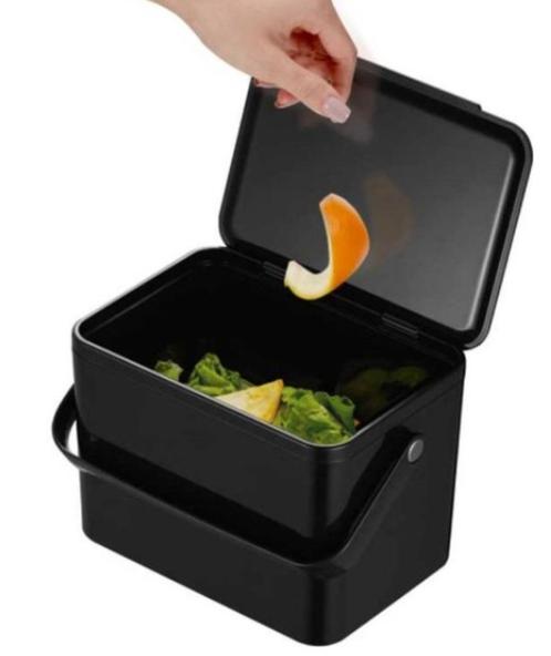 EKO afvalbak, Huis en Inrichting, Woonaccessoires | Prullenbakken, Zo goed als nieuw, Kunststof, Minder dan 50 cm, minder dan 10 liter