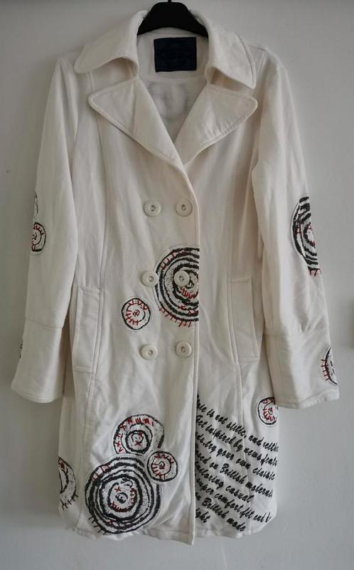 Lulu Paris jasje met borduursels mt. M, Kleding | Dames, Jasjes, Kostuums en Pakken, Gedragen, Jasje, Maat 38/40 (M), Overige kleuren