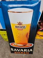 Bavaria bieren emaille reclame etalage bord 60x30 cm, Ophalen, Zo goed als nieuw