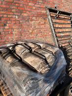 oud hollandse dakpannen ongeveer 600 st en 21 nokken, Ophalen, Steen of Klei, Zwart, 15 m² of meer