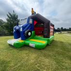 Springkussen slide combo boerderij, Ophalen of Verzenden, Zo goed als nieuw, Overige