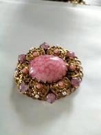 Prachtige antieke vergulde filigree West Germany broche, Verzenden, Overige materialen, Broche, Verguld