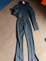 Zara Croptop Set - Maat S, Zwart, Ophalen of Verzenden, Zo goed als nieuw, Maat 36 (S)