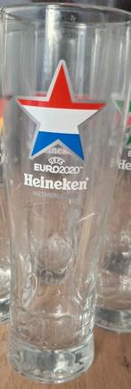 Heineken euro2020 glas Nederland, Ophalen of Verzenden, Zo goed als nieuw, Glas of Glazen, Heineken