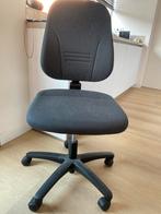 Gebruikte zwarte bureaustoel, Huis en Inrichting, Ophalen, Gebruikt, Zwart, Bureaustoel