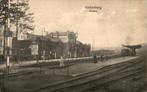 Valkenburg Station met stoomtrein st 1925 zie adreszijde, Verzamelen, Ansichtkaarten | Nederland, Ophalen of Verzenden, 1920 tot 1940