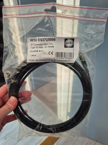 Nieuwe RF connectie kabel 5 m type iec male en iec female beschikbaar voor biedingen