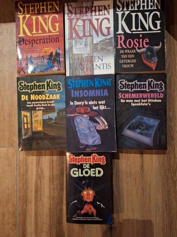 Stephen King Boeken - Gelezen beschikbaar voor biedingen
