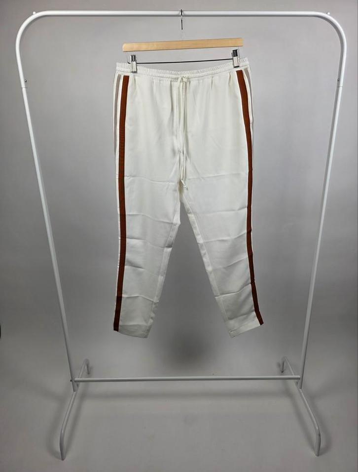Birgitte Herskind broek - Maat XL (42) crème wit, Kleding | Dames, Broeken en Pantalons, Gedragen, Maat 42/44 (L), Wit, Lang, Verzenden