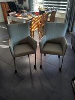 stoelen, Huis en Inrichting, Stoelen, Kunststof, Gebruikt, Twee, Ophalen of Verzenden