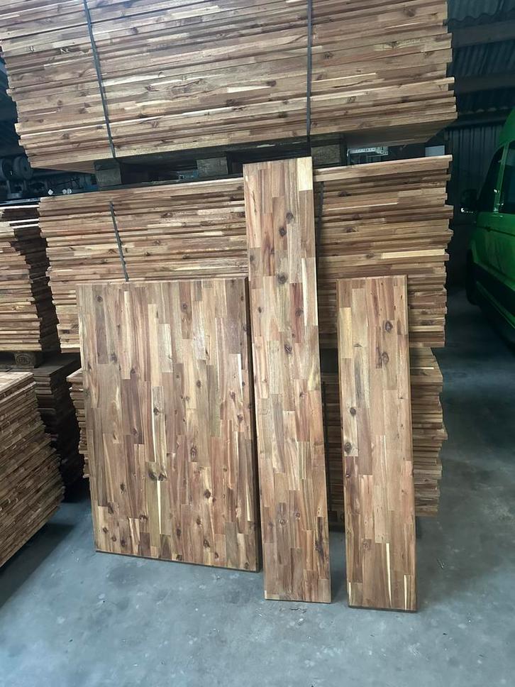 Teak hout planken en platen, Tuin en Terras, Palen, Balken en Planken, Planken, 250 cm of meer, Ophalen