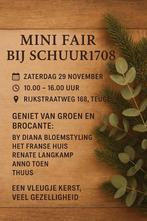 Mini Kerstfair met mooie brocante en lifestyle producten., Tickets en Kaartjes, Eén persoon, Ticket of Toegangskaart