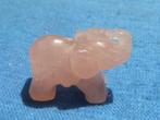 Hanger olifant van roze kwarts, Ophalen of Verzenden, Nieuw